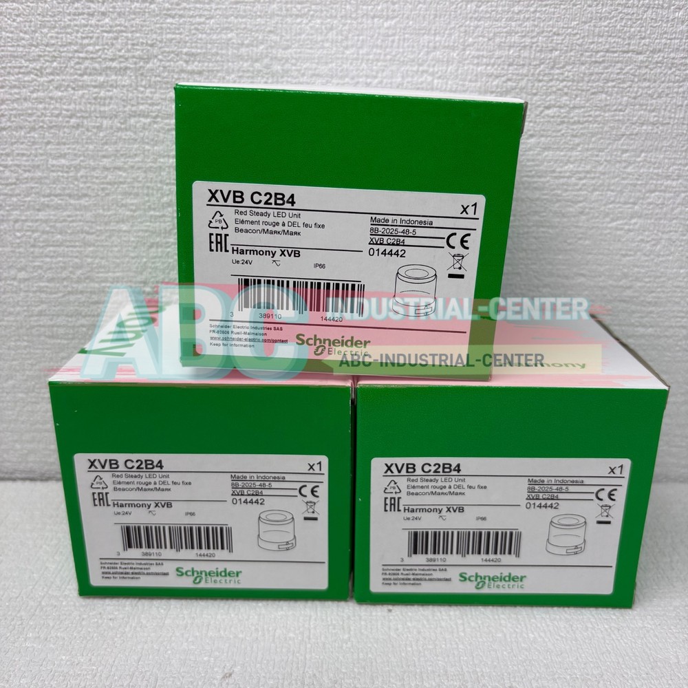 1PCS New Schneider XVB C2B4 Red warning light#