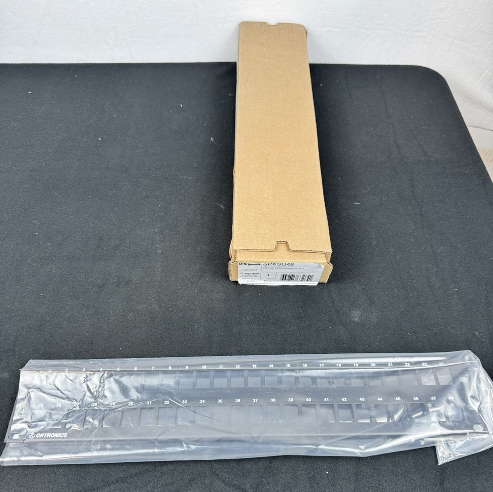 Legrand/Ortronics Patch Panel Kit 48 Ports Unloaded SPKSU48