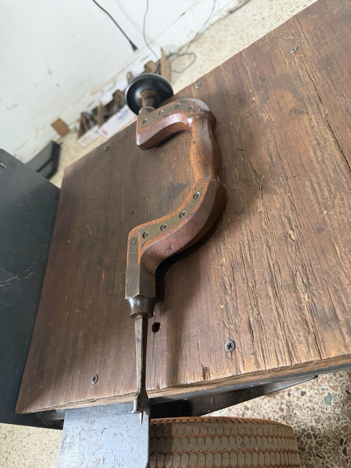 Brass Reinforced Bit Stock Brace