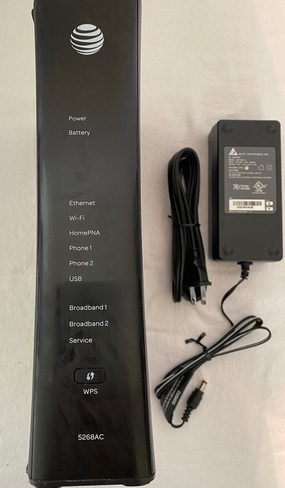 Gateway Wireless Internet Router/Modem Unit with AC Adapter & power cord