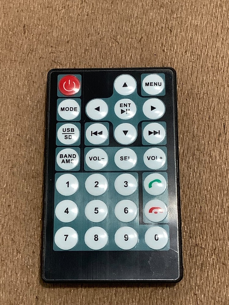 UNKNOWN BRAND AND MODEL REMOTE CONTROL