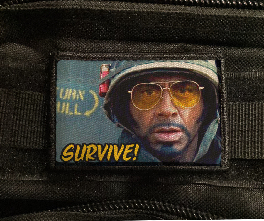 Mystical White Tiger Eyes Patch Morale Tactical Hook [sub]