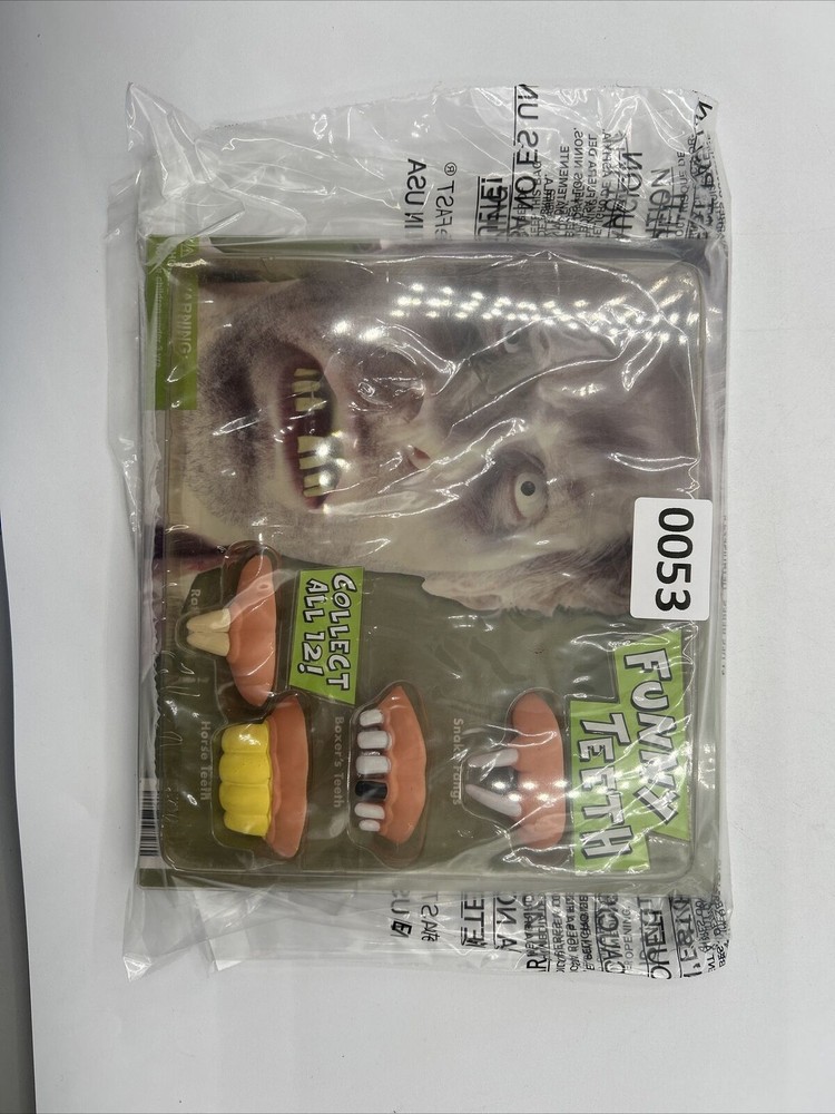 Vintage Vending Display Board Funny Teeth 0053