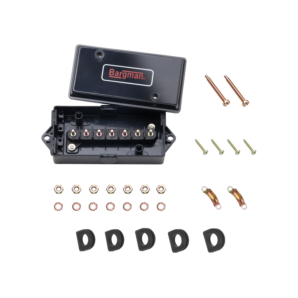 Wesbar 7-Way Wiring Junction Box