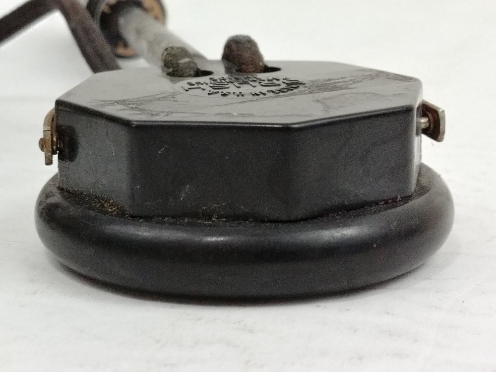 Vintage Brush Telescoping Microphone UNTESTED Electronics Development Black Rod