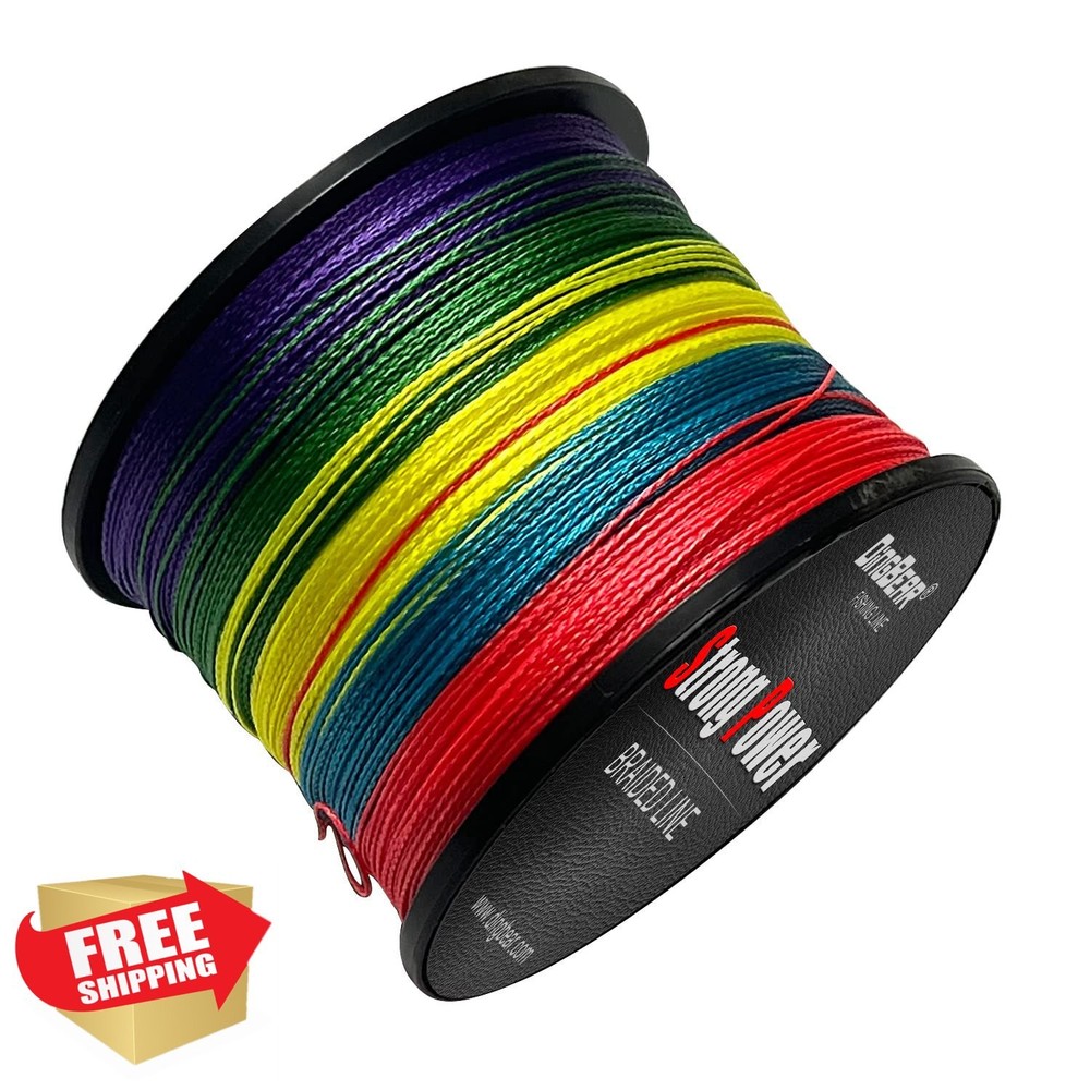 Dingbear Braided Fishing Line 437yd-5000yd Strong Pull