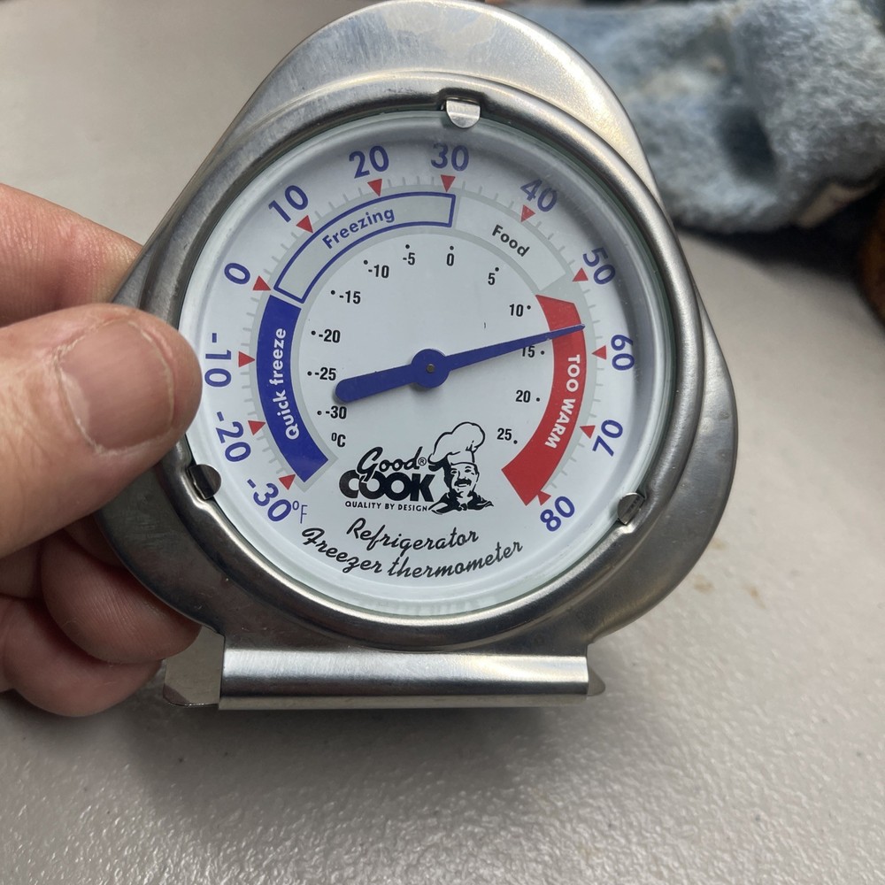 Good Cook Refrigerator Freezer Thermometer