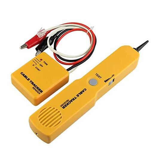 Electrical Wire Tracer Circuit Tester w/Tone Generator & Probe Kit, Cable