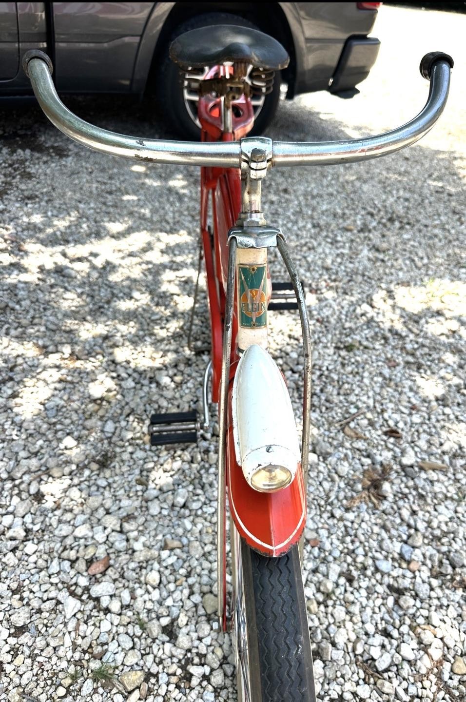 original prewar 1941 Sears Elgin Bicycle Floating front hub