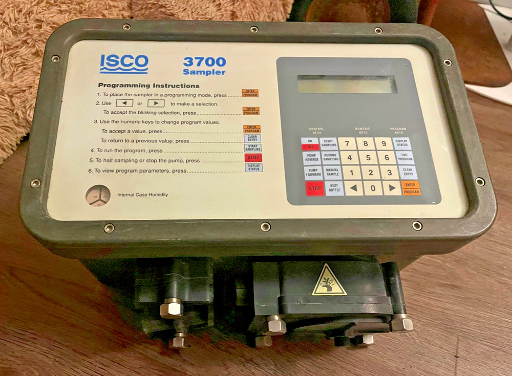 ISCO 3700 Water Sampler Controller 60-3700-4001 Head Only