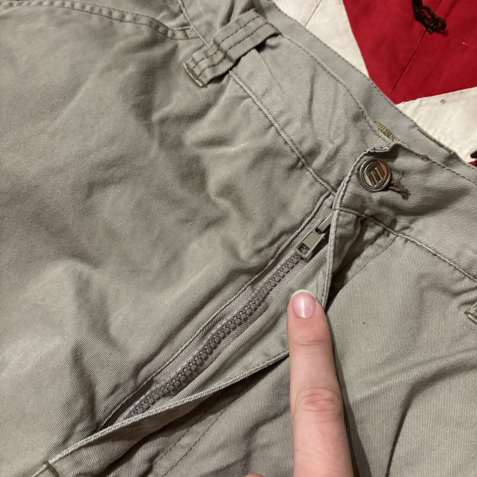 Vintage Y2K Masters Of Architectural Clothing Pants Raver As Is Worn Beige