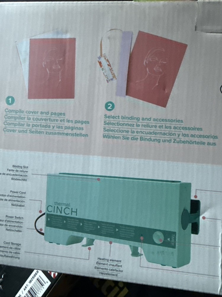 Thermal Cinch Machine, Mint Green New