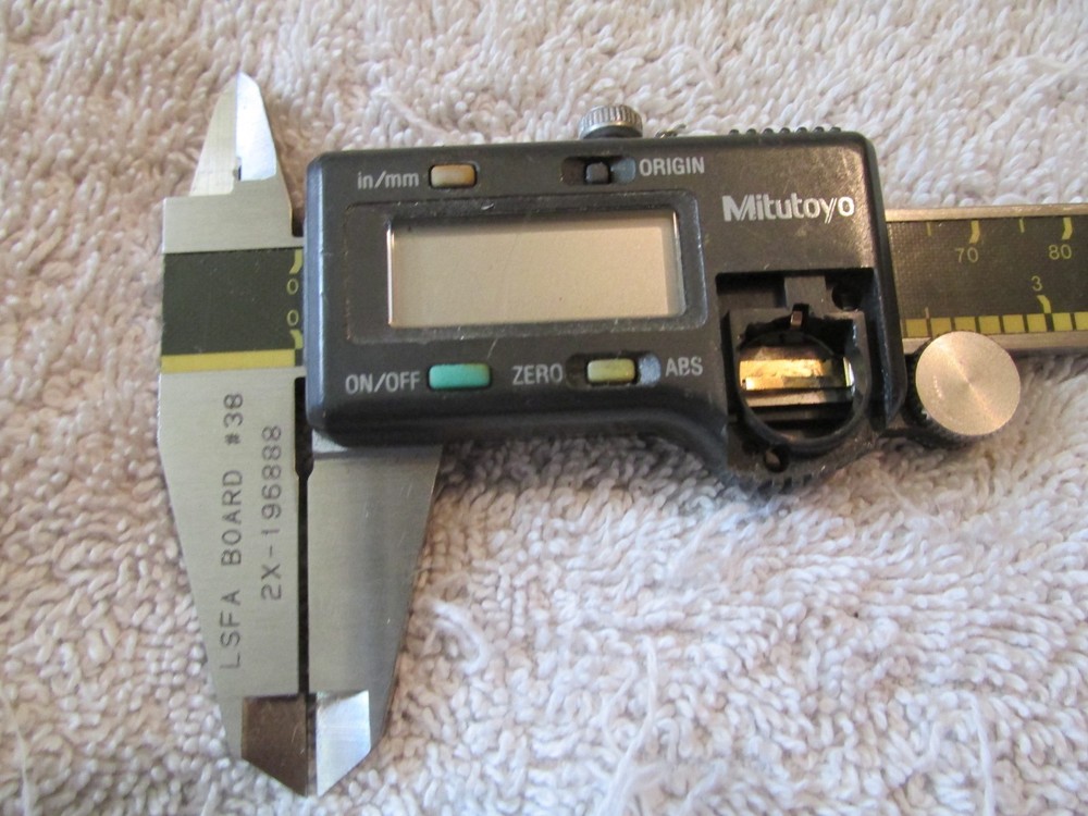 Mitutoyo CD Absolute Digimatic Electronic Caliper Tool 500-171??? BOEING SURPLUS