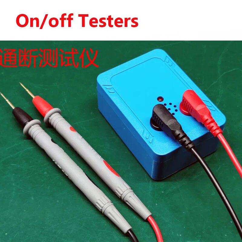 Wire Pass-Through Tester Switch Component Wire Lead Conductor Open Short Alarm