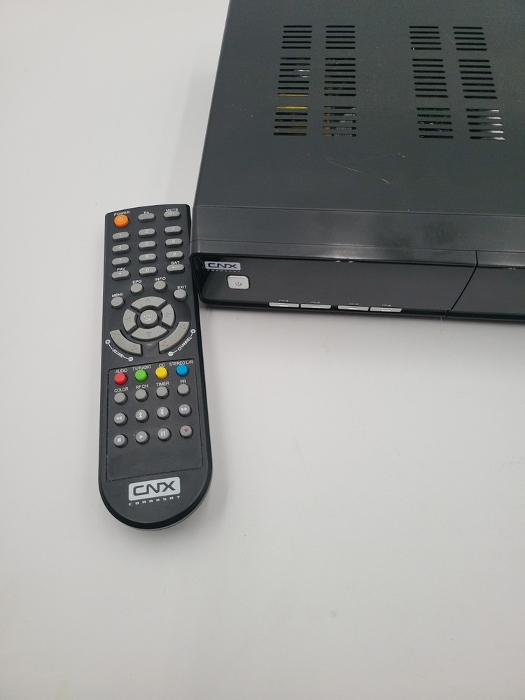 Conaxsat Nano 2 USB PVR Digital Satellite Receiver With Remote And Adapter.