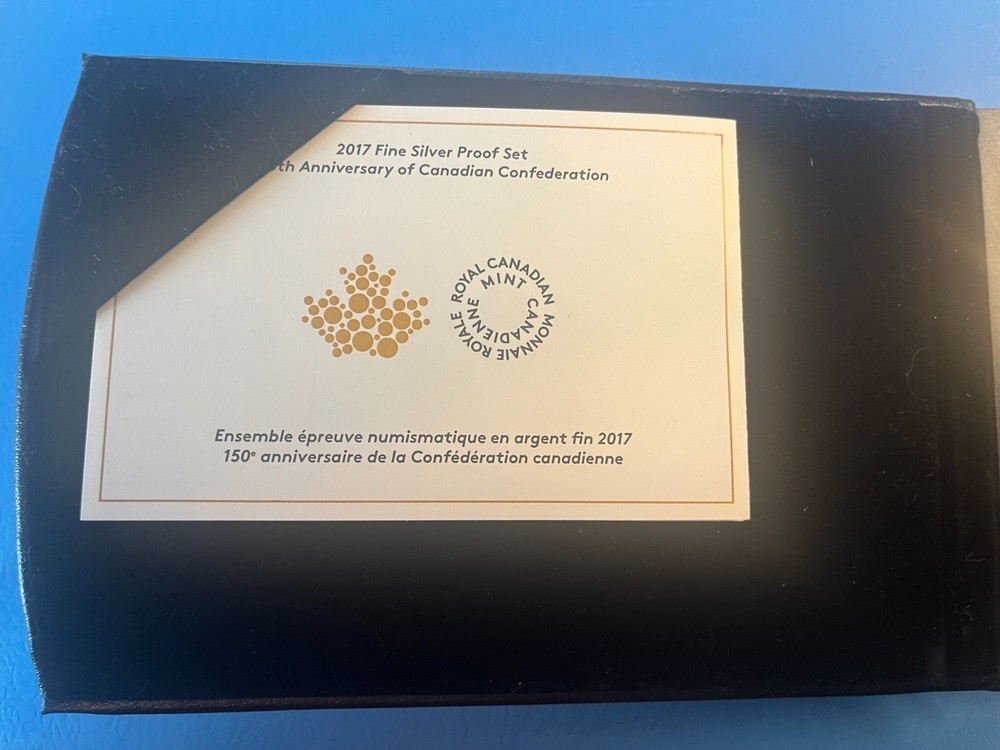2017 Canada Proof Silver Set 150th Anniversary Confederation Partial