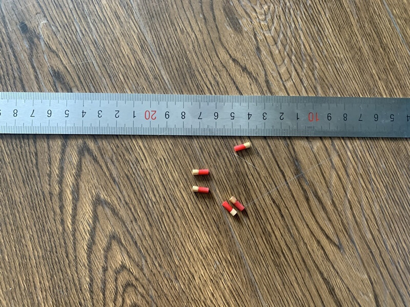 1/6 Scale Plastic Solid Shotgun Bullet Model for 12" Accessories Figure