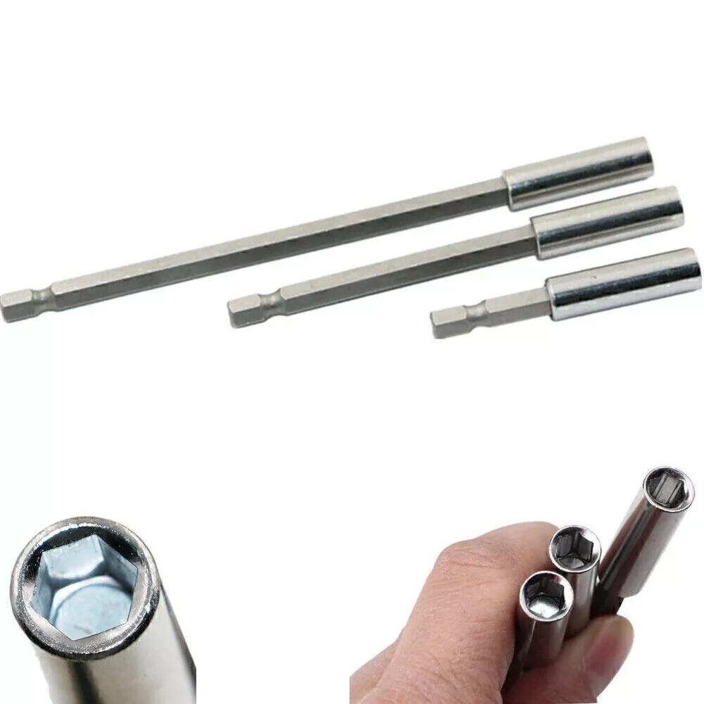 1/4 Hex Magnetic Bit Holder Driver Flexi Screwdriver Drill Extension Long Short