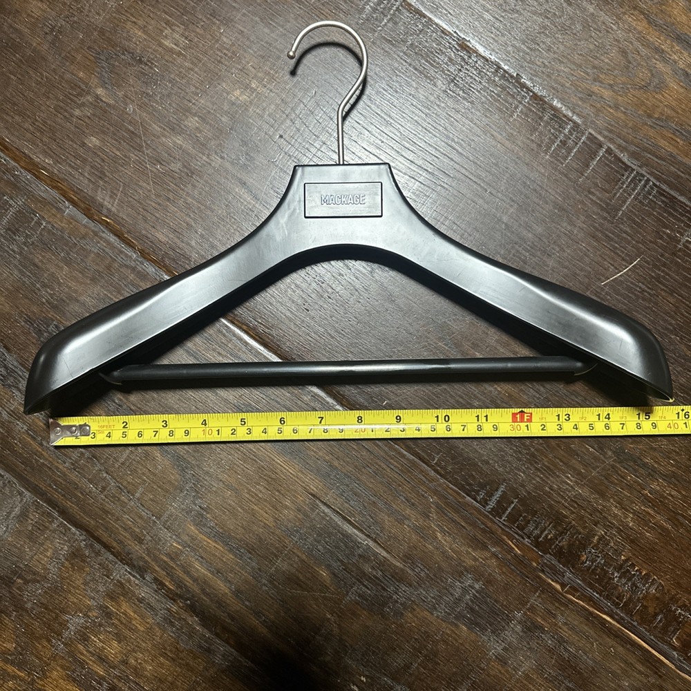 Mackage Black Hanger Plastic
