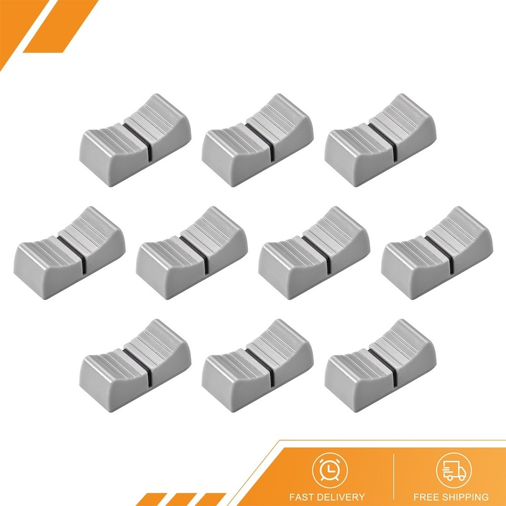 10 Pack 24mmx11mmx10mm Console Mixer Slider Fader Knobs Replacement