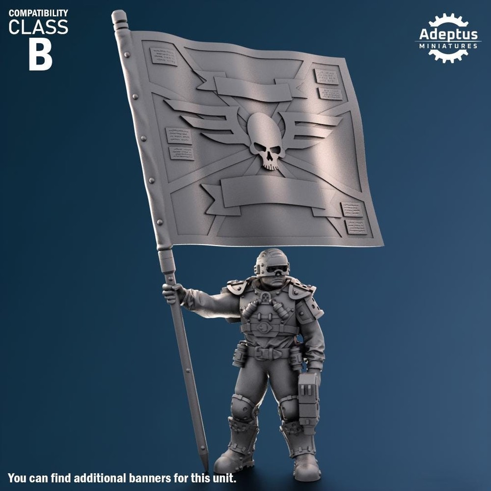 Command Squad - Greyplate Troops - Set of 4