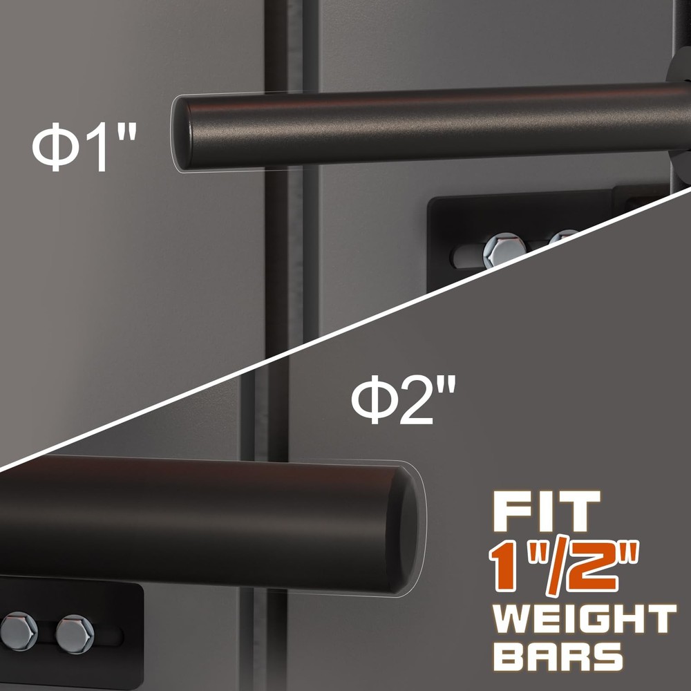 Wall Mount Cable Machine, Adjustable Dual Pulley Cable Crossover Machine Workout