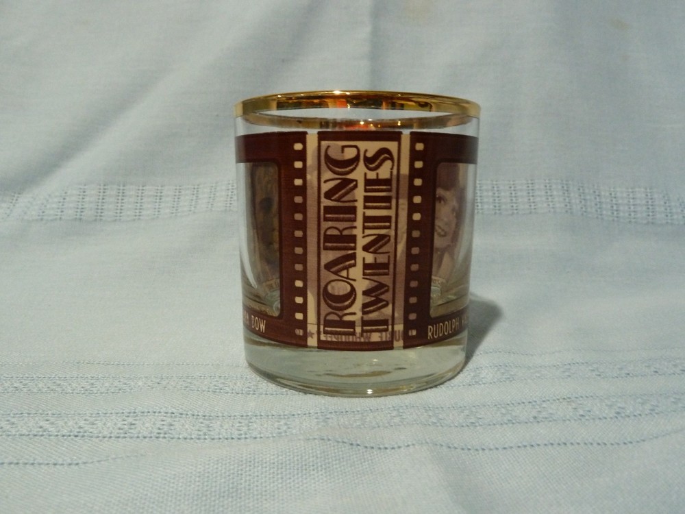 Roaring Twenties Rocks Glass