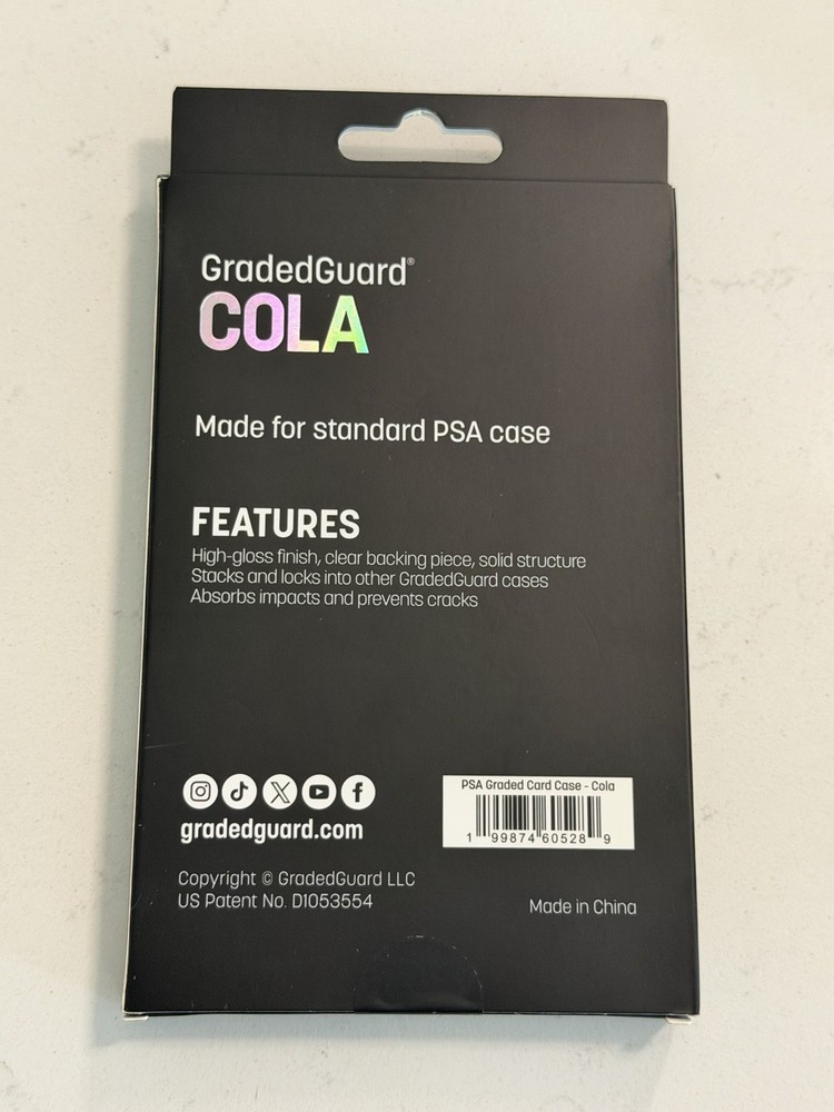GradedGuard PSA Graded Case Guard Protector Cola Limited Edition