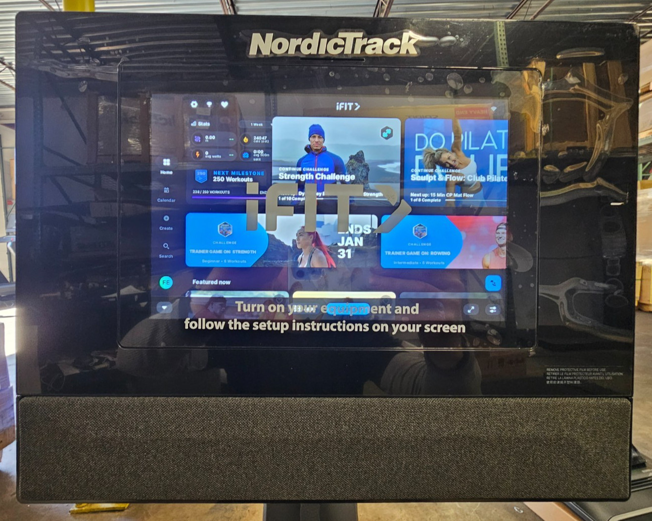 NordicTrack Rower Rowing Machine RW700 iFit NTRW15125 1 Year Warranty