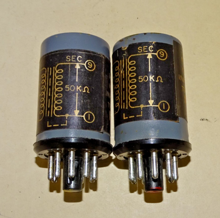 Pair, Harmon Kardon Model XT-2 Microphone Input Transformers