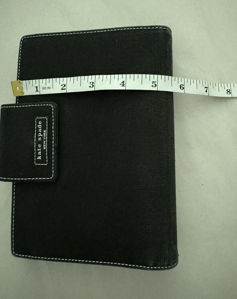 Kate Spade - Vintage Black Diary Organizer