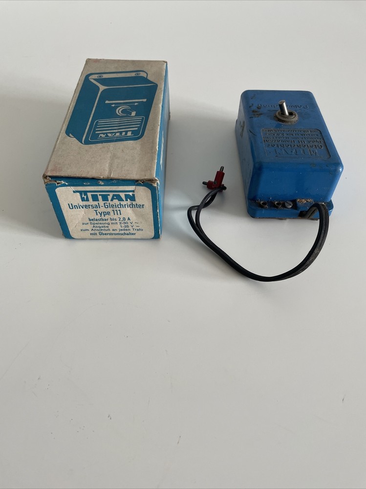 Titan Transformer Type 111 for Model Railways