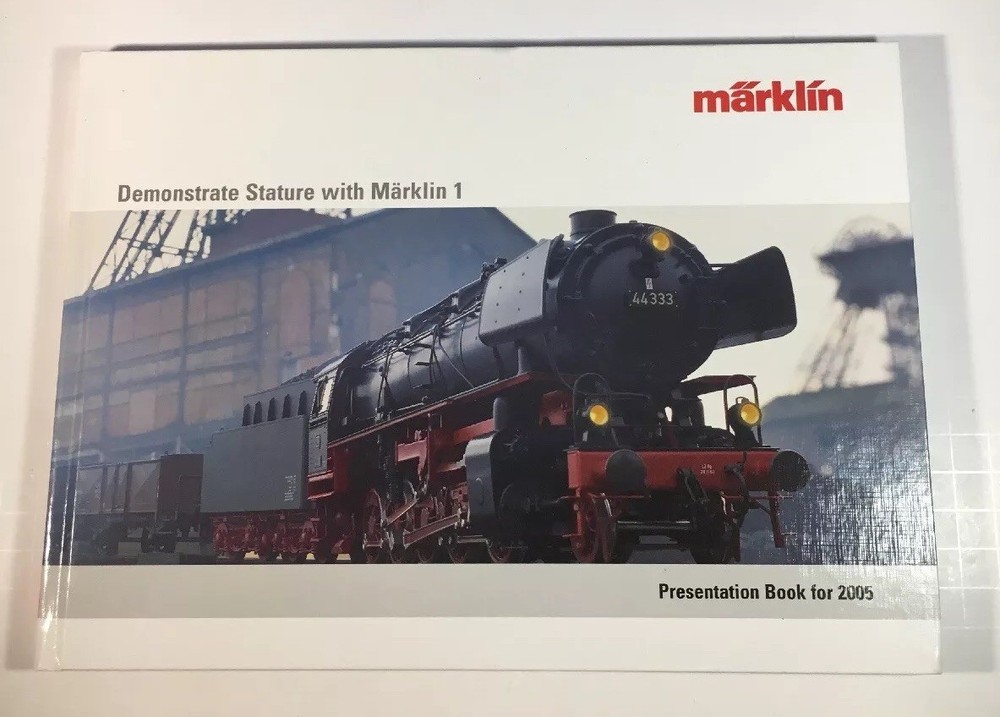 Marklin Presentation Book For 2005 Model Trains