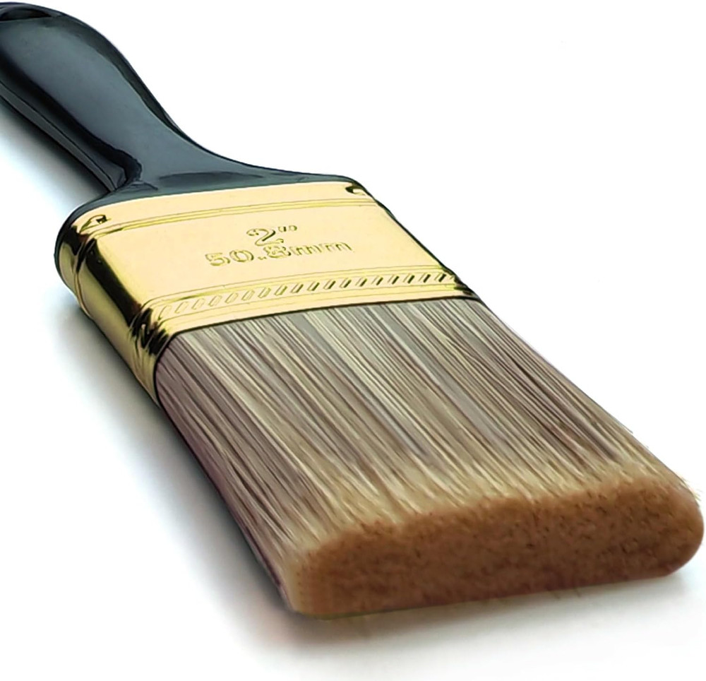 Great Paint Brushes 10 PCS 2 Bulk Paint Brush Pack Multi Use Flat Paint Brus