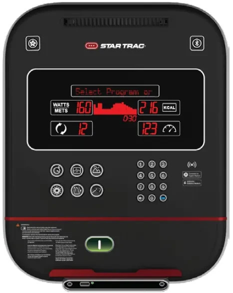 STAR TRAC 8 SERIES CROSS TRAINER ELLIPTICAL