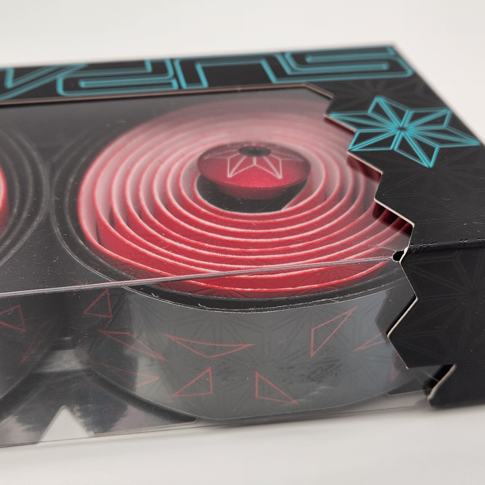 Supacaz Super Sticky Kush Red Star Fade Bicycle Handlebar Bar Tape NOS