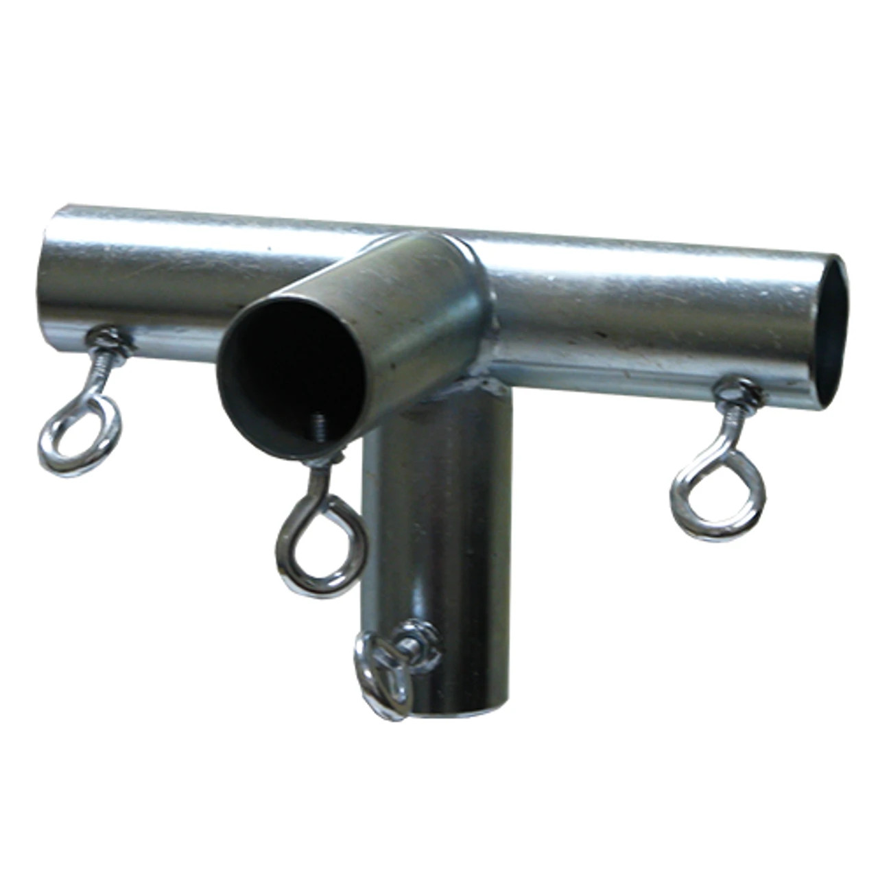 Canopy Fitting 4-Way Flat Side Fitting Rust Proof Steel
