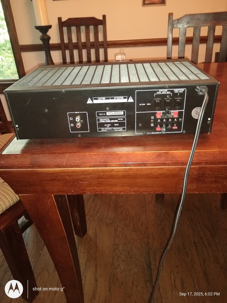 Kenwood KM105 Amplifier