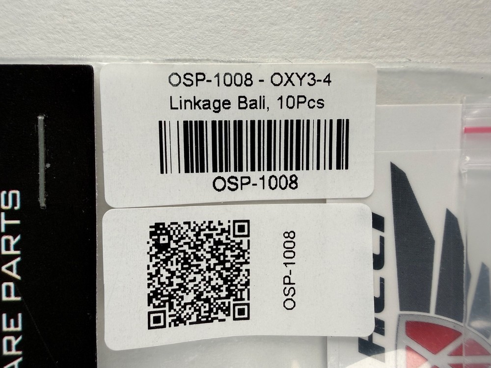 OXY HELI OXY 3 - OXY 4 LINKAGE BALL 10pcs OSP-1008