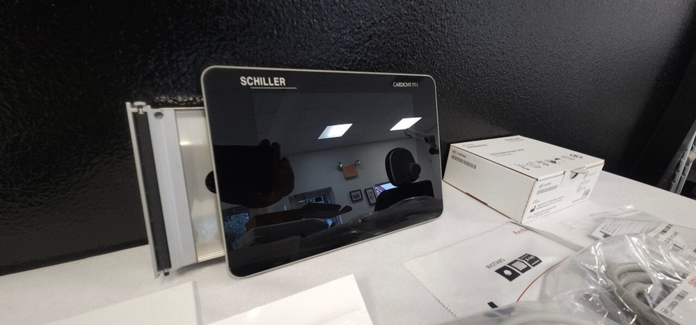 Schiller Cardiovit FT-1 ECG / EKG Open only for Testing