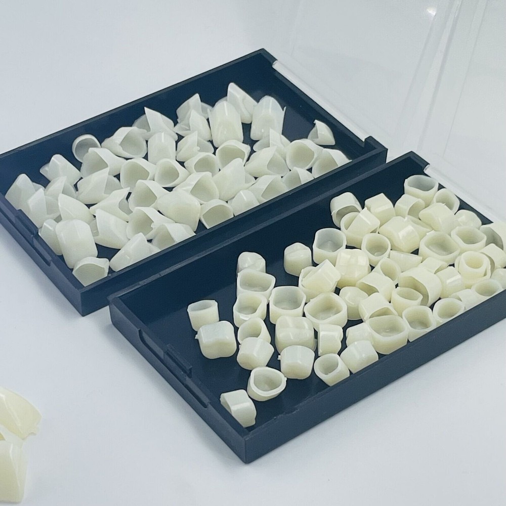 2 Boxes Dental Temporary Crown Veneers Material Anterior/ Front Back Molar Teeth