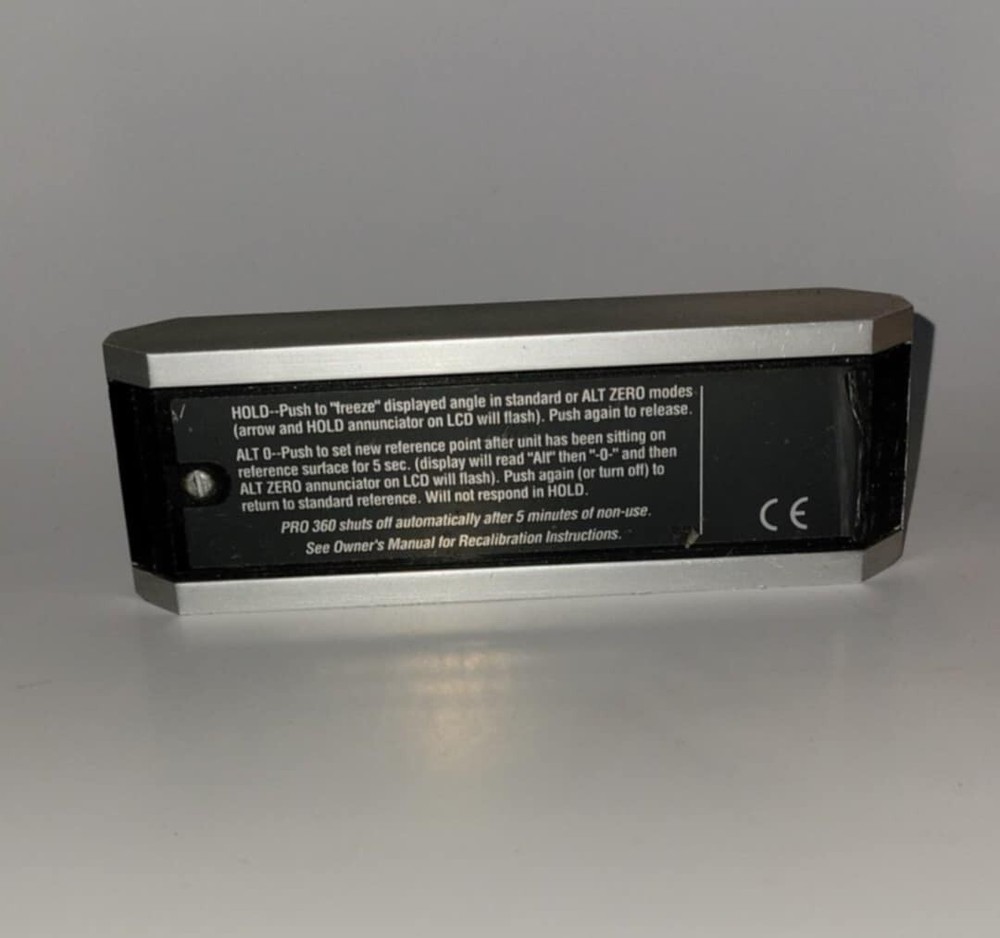 Mitutoyo Pro 360 Digital Protractor 950-315