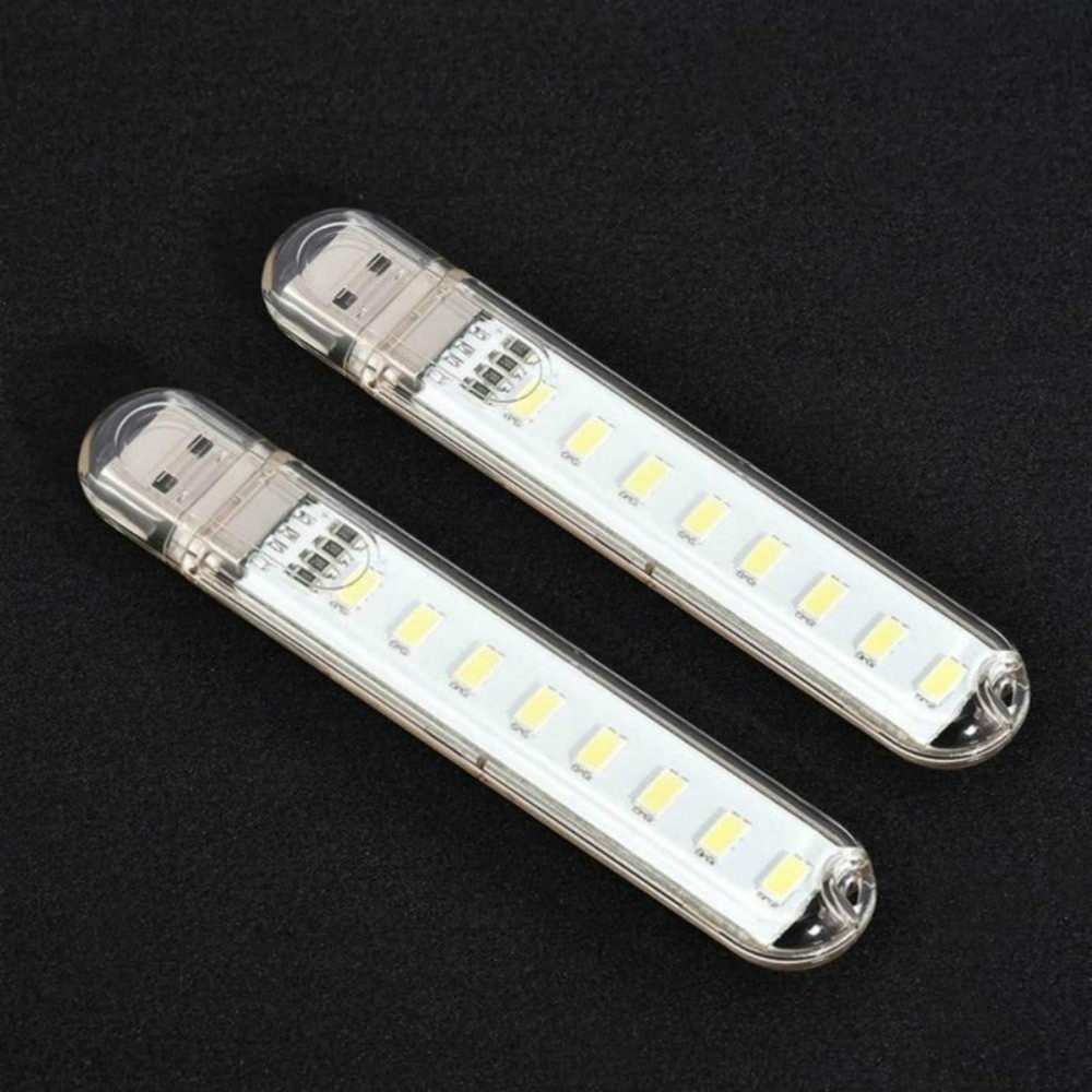 USB Mini Night Light Stick – 4 Pack LED Light, Compact Plug-in USB Lamp