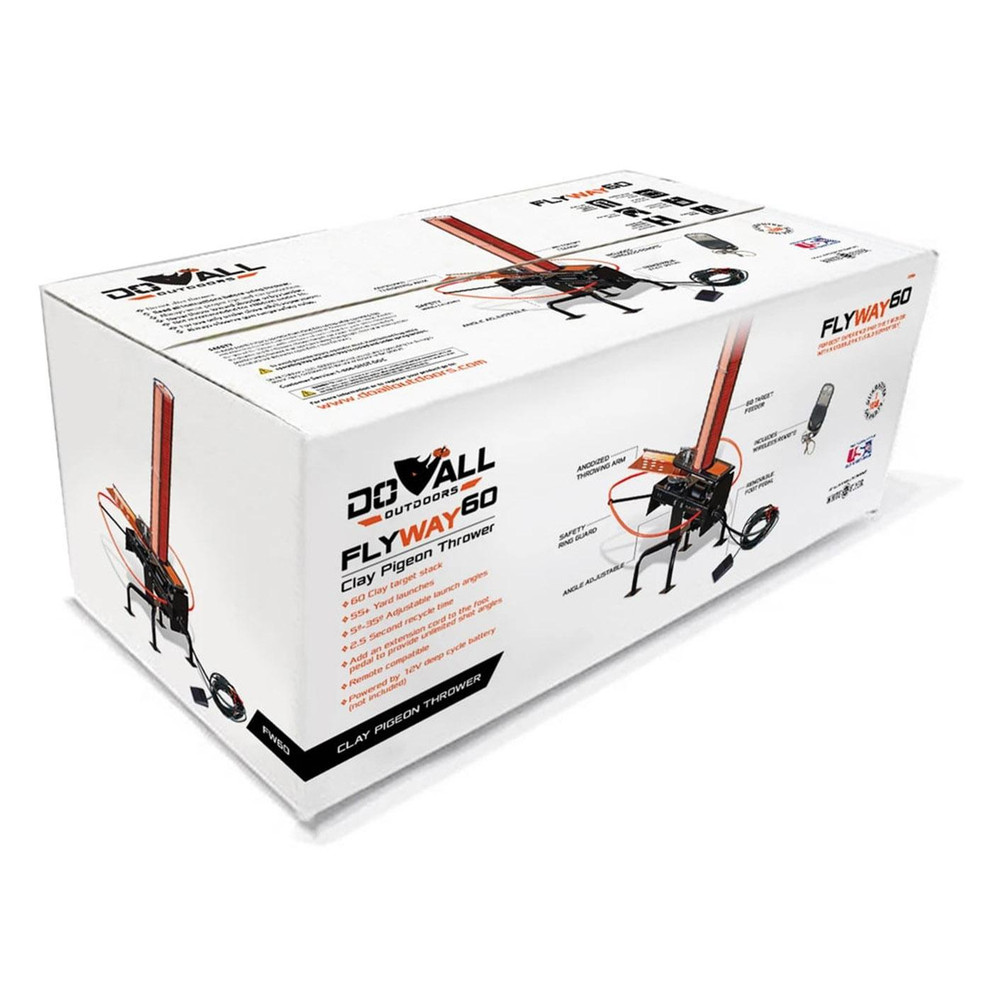 Do-all Outdoors Automatic Trap Clay Target Flyway 60 with Remote