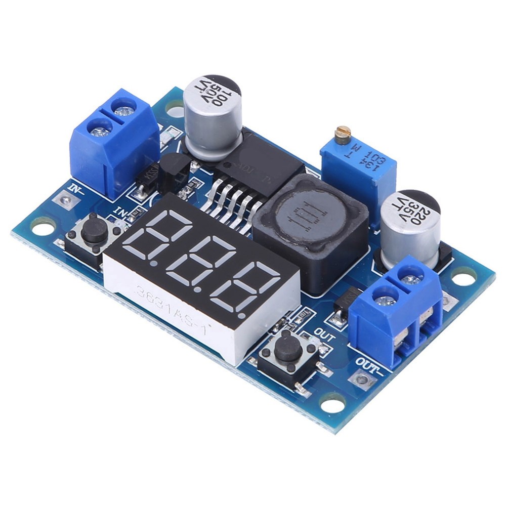 DC-DC Adjustable Voltage Module Digital Display for Input 2.5V-40V Output 3A