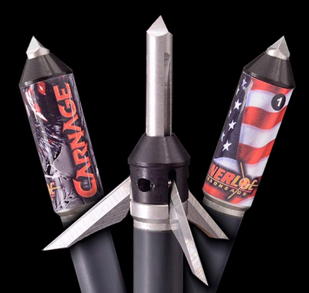 Carnage 100 Grain Expandable Broadhead for Crossbows
