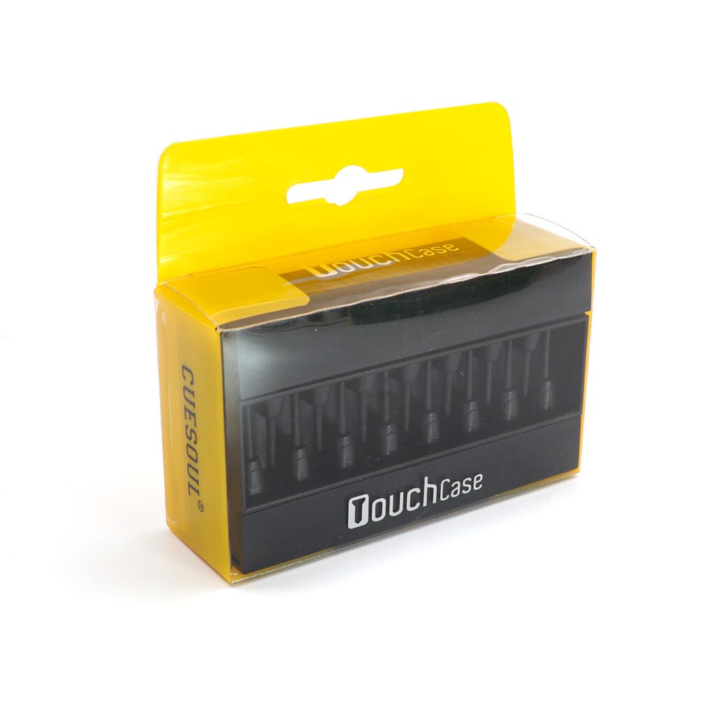 CUESOUL TOUCH-Point Dart Soft Tips withTouch Dart Case Tool-Black