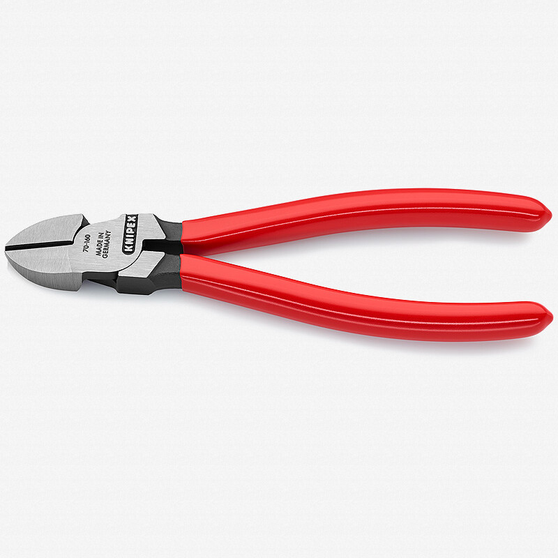 Knipex 6.3" Diagonal Cutters - Plastic Grip