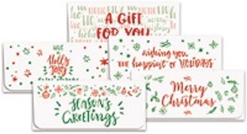 Holiday Currency Envelope Variety, 10/Pack