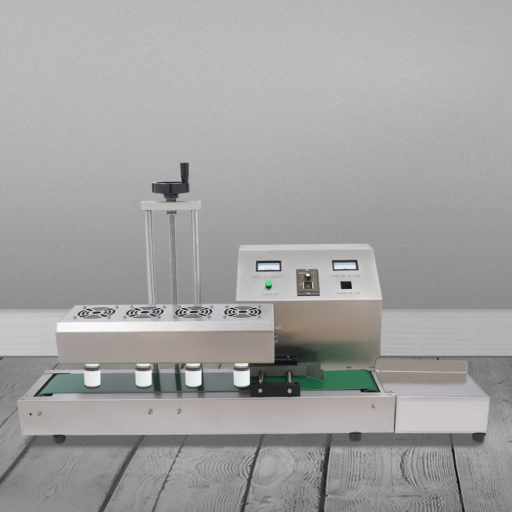 Automatic Continuous Induction Sealer Bottle Cap Sealing Machine 20-100mm 110V
